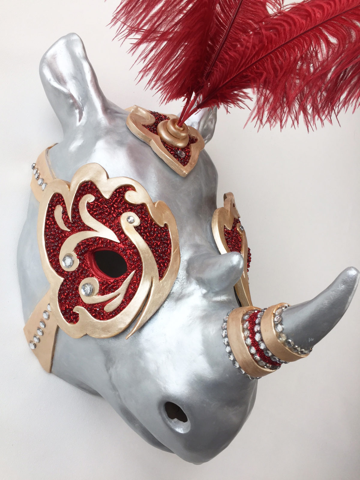 porcelain animal mask